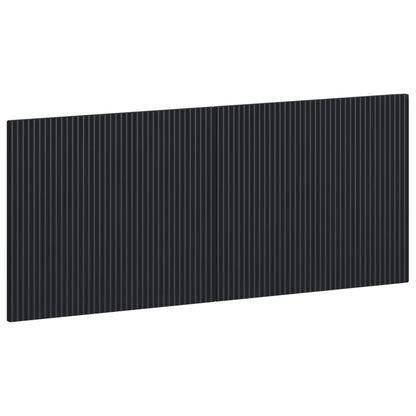 Wall-Mounted Headboard ARNHEM Black Engineered Wood