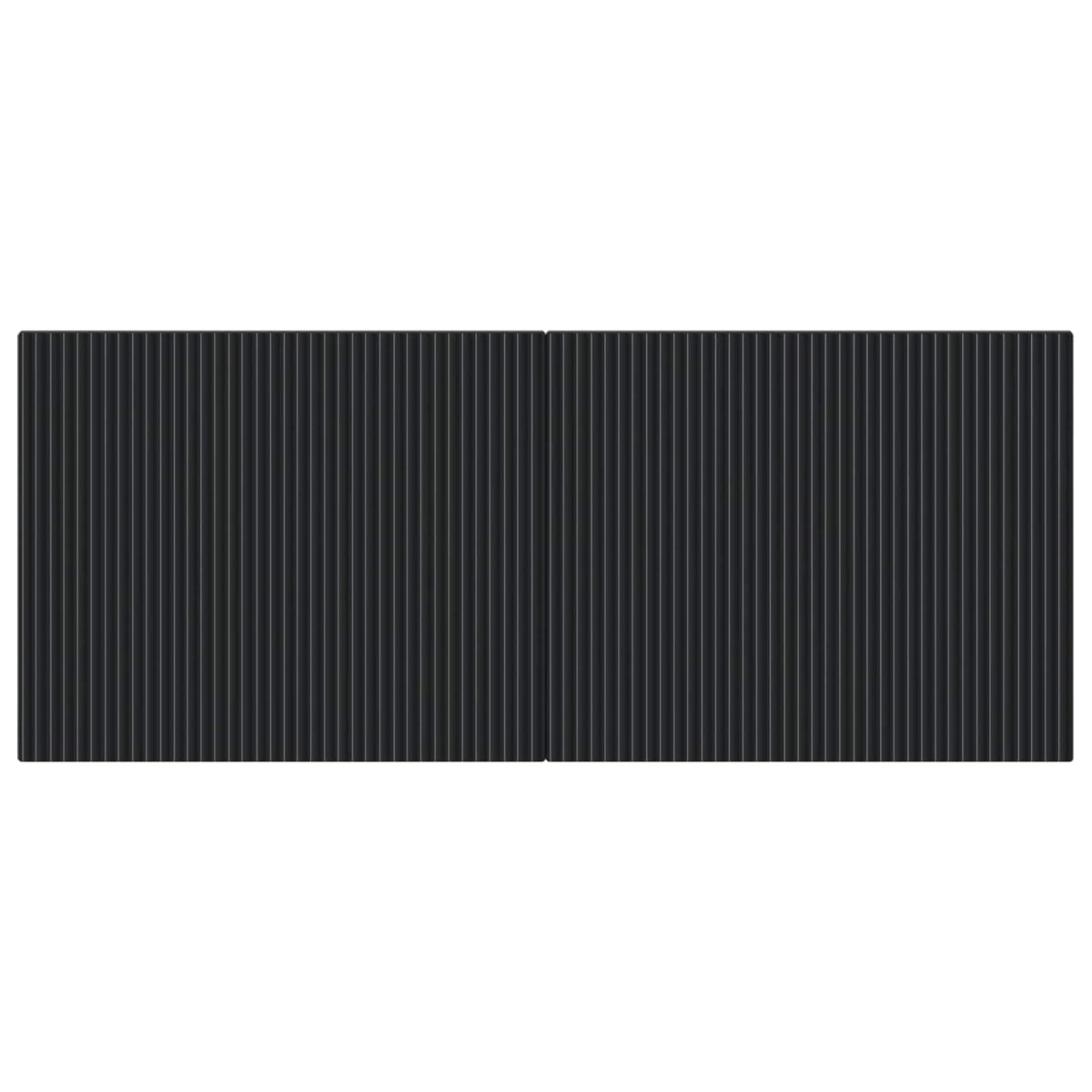 Wall-Mounted Headboard ARNHEM Black Engineered Wood