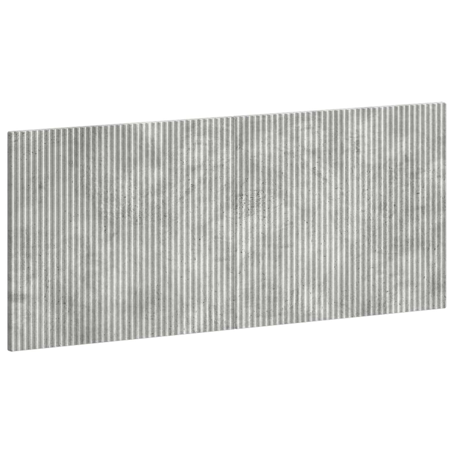 Wall-Mounted Headboard ARNHEM Concrete Grey Engineered Wood