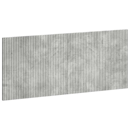 Wall-Mounted Headboard ARNHEM Concrete Grey Engineered Wood