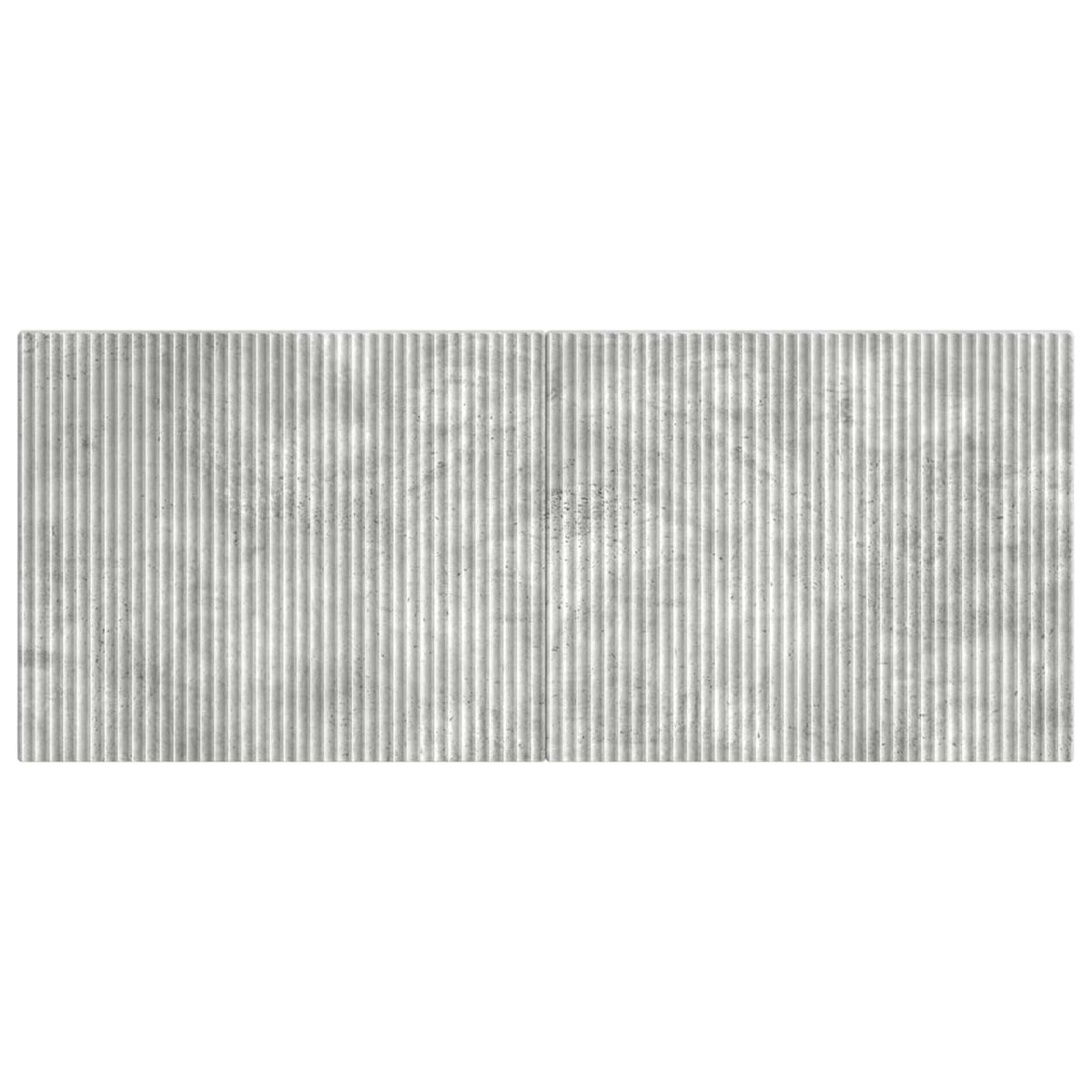 Wall-Mounted Headboard ARNHEM Concrete Grey Engineered Wood