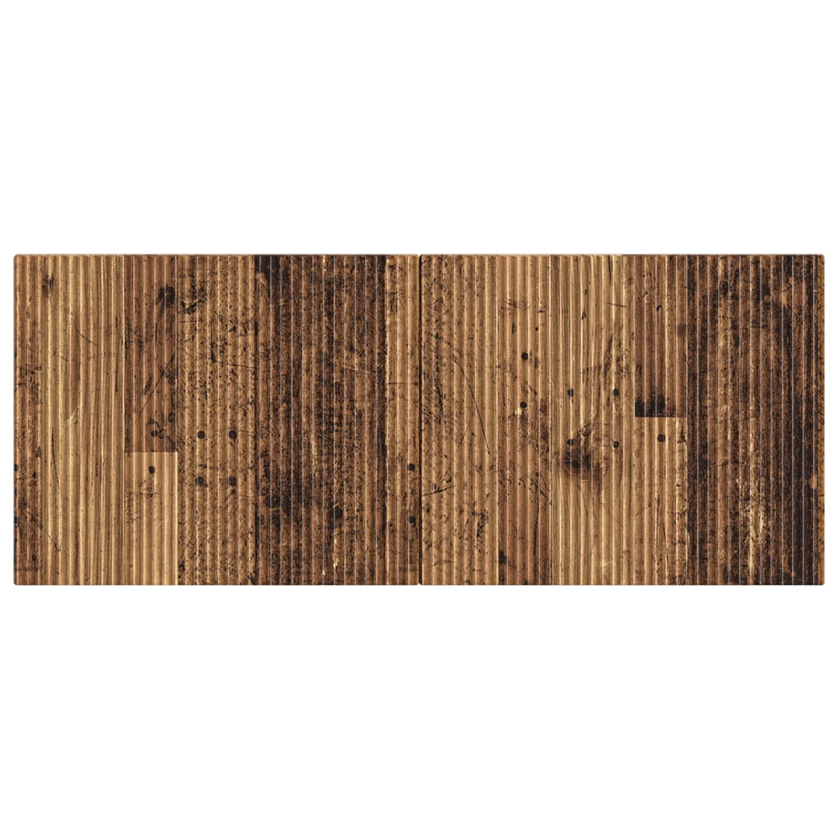 Wall-Mounted Headboard ARNHEM Old Wood Engineered Wood