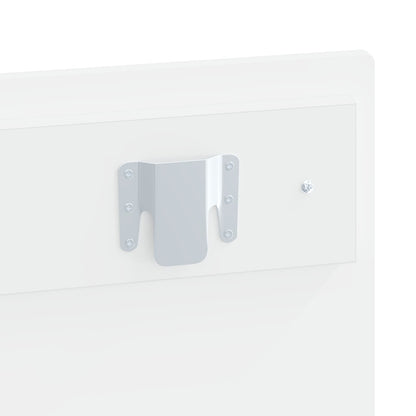 Wall-Mounted Headboard ARNHEM White Engineered Wood