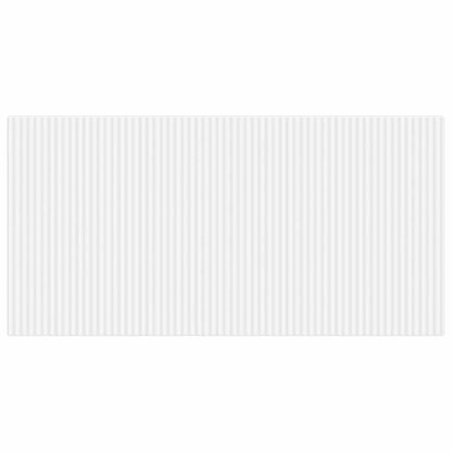 Wall-Mounted Headboard ARNHEM White Engineered Wood