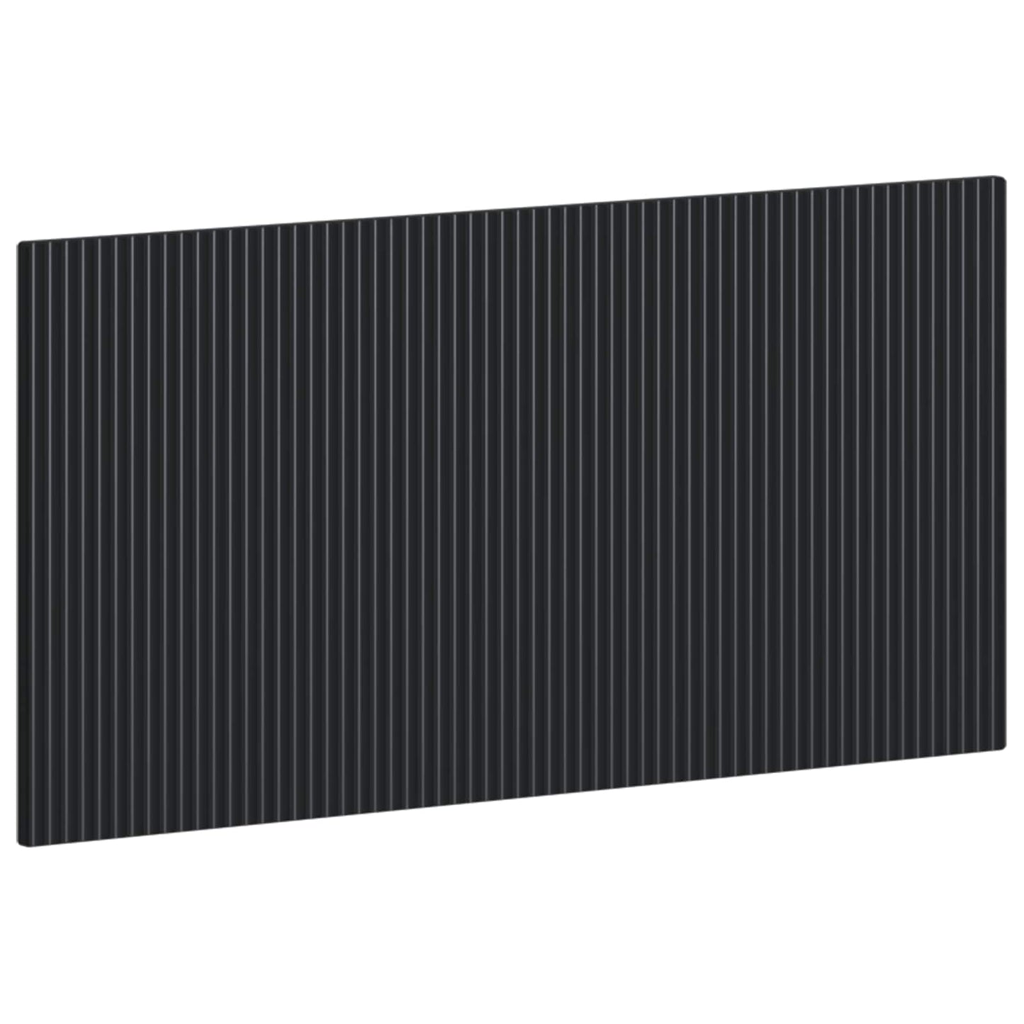 Wall-Mounted Headboard ARNHEM Black Engineered Wood