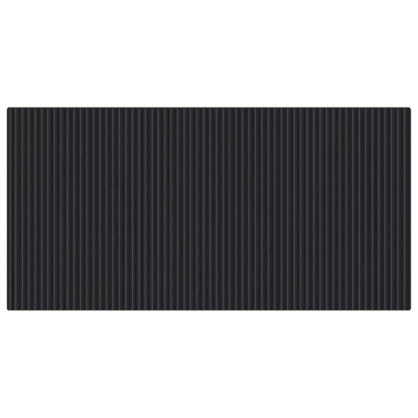 Wall-Mounted Headboard ARNHEM Black Engineered Wood