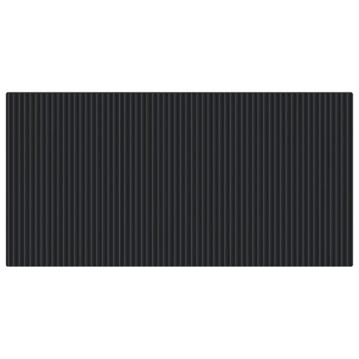 Wall-Mounted Headboard ARNHEM Black Engineered Wood