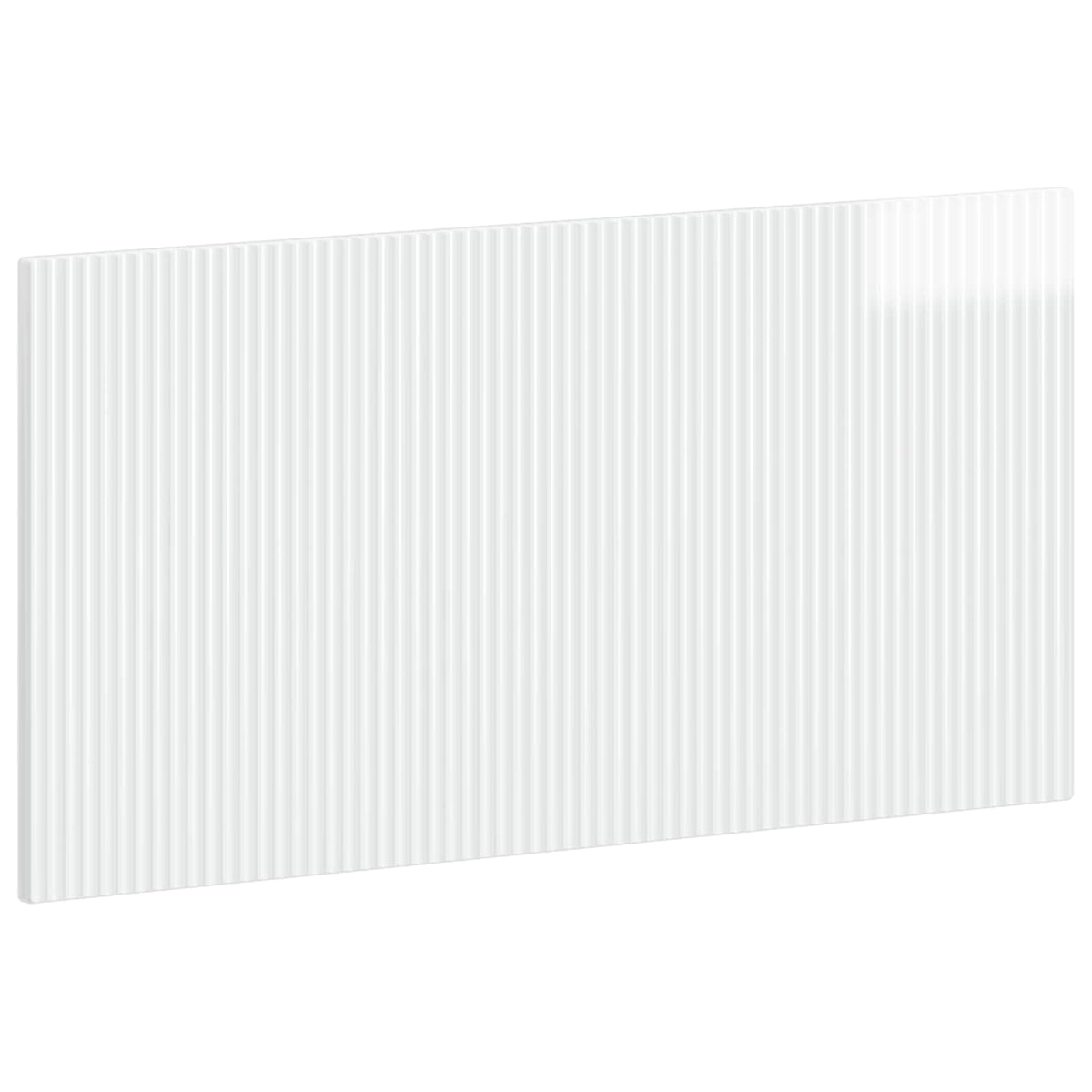 Wall-Mounted Headboard ARNHEM High Gloss White Engineered Wood