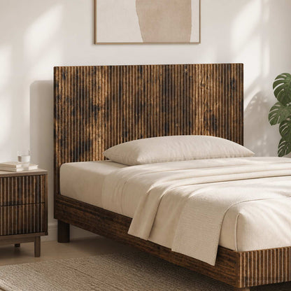 Wall-Mounted Headboard ARNHEM Smoked Oak Engineered Wood