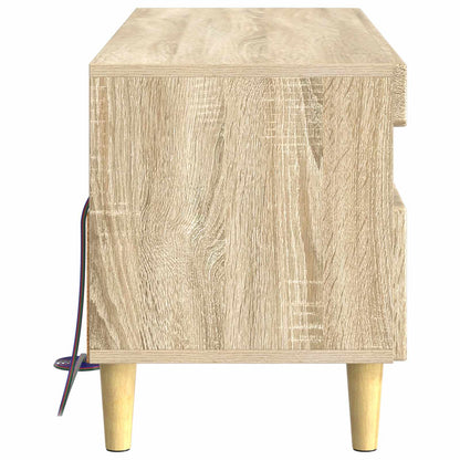 LED TV Cabinet Sonoma Oak Engineered Wood