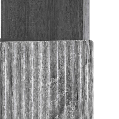 LED TV Cabinet Grey Sonoma Engineered Wood