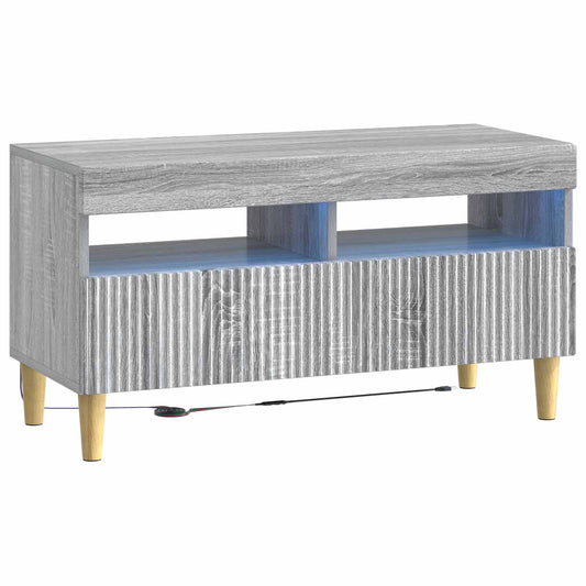 LED TV Cabinet ARNHEM 81 x 35 x 43 cm Grey Sonoma
