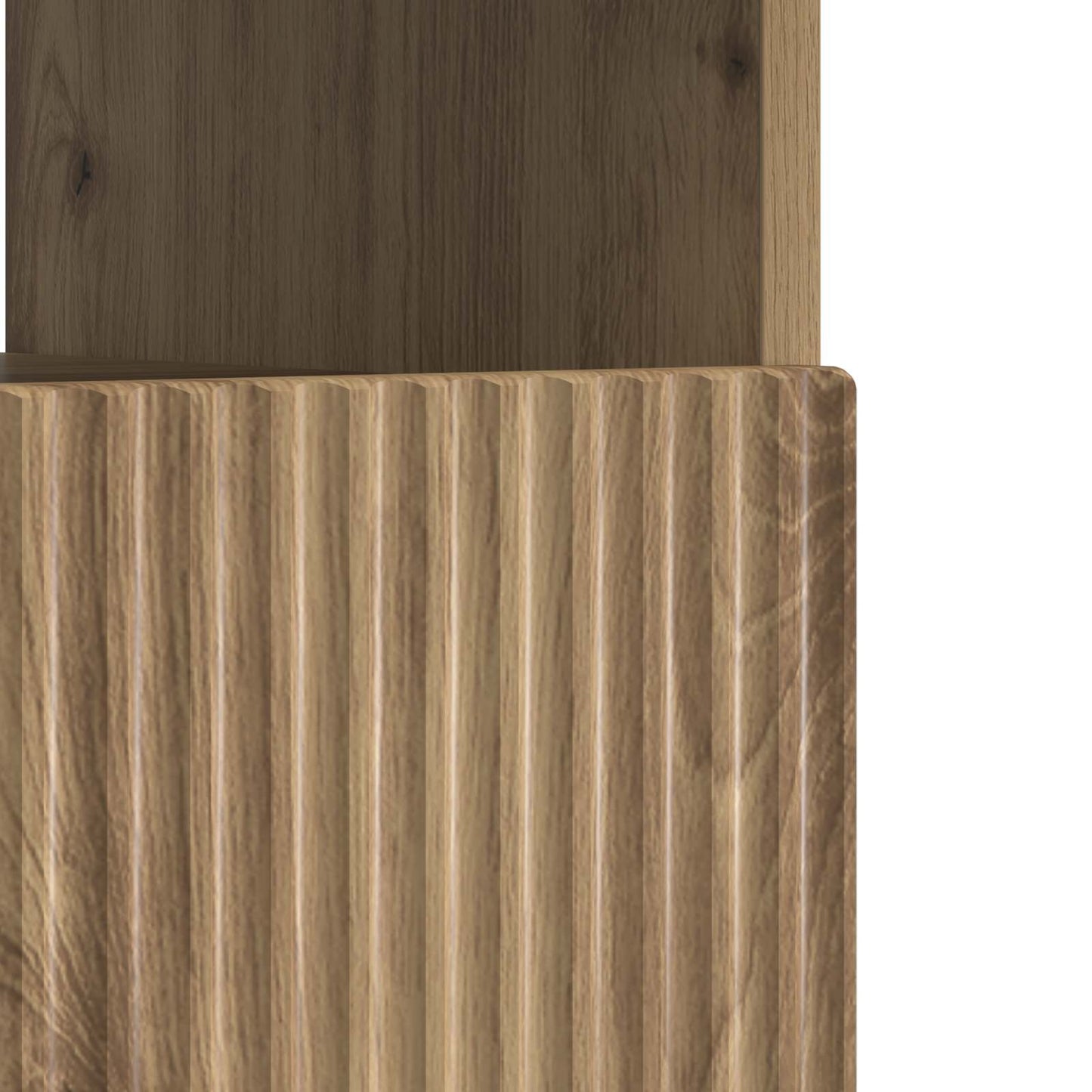 LED TV Cabinet Artisan Oak Engineered Wood