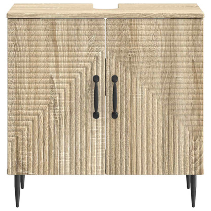 Bathroom Sink Cabinet HAARLEM Sonoma Oak 59.5 x 31.5x 59 cm
