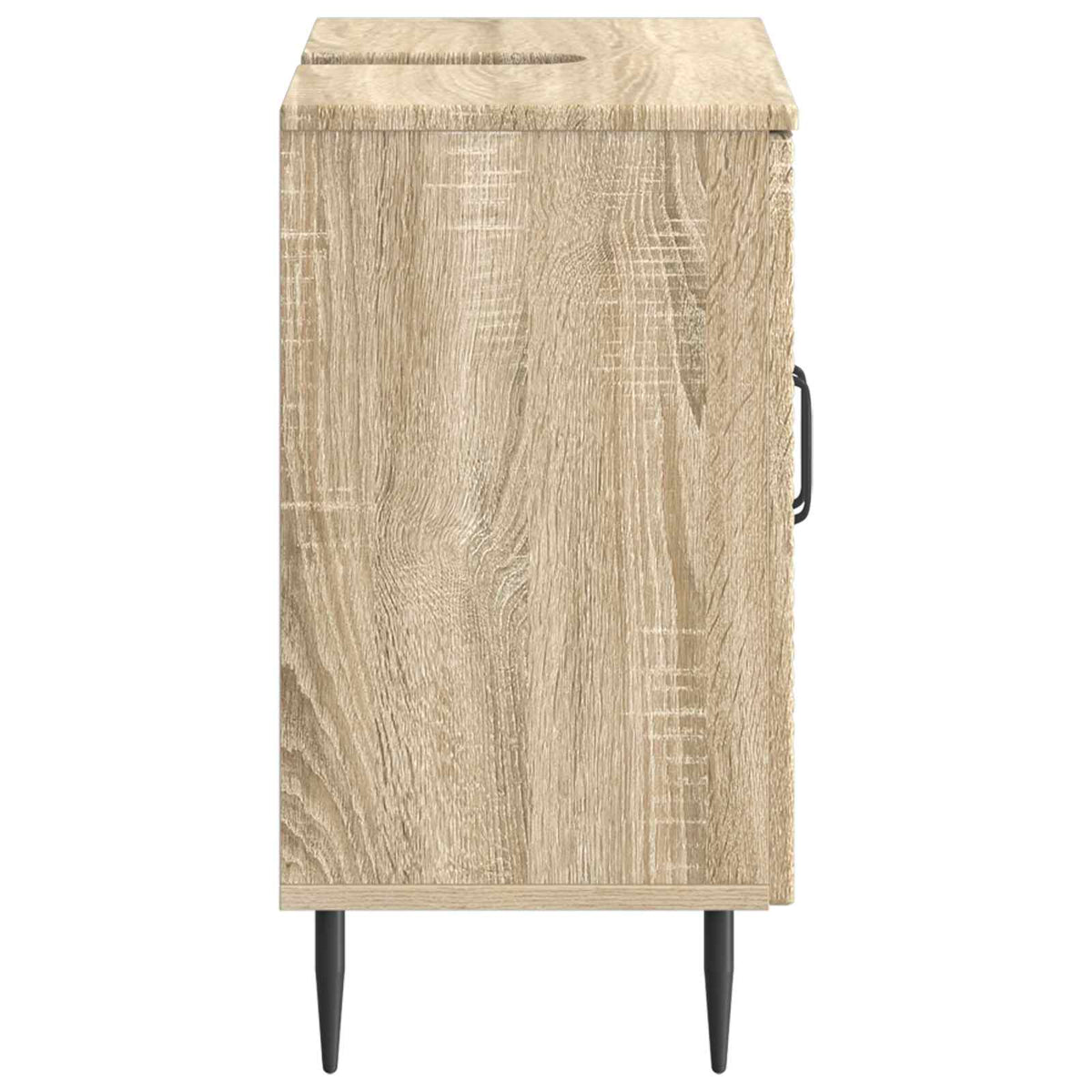 Bathroom Sink Cabinet HAARLEM Sonoma Oak 59.5 x 31.5x 59 cm