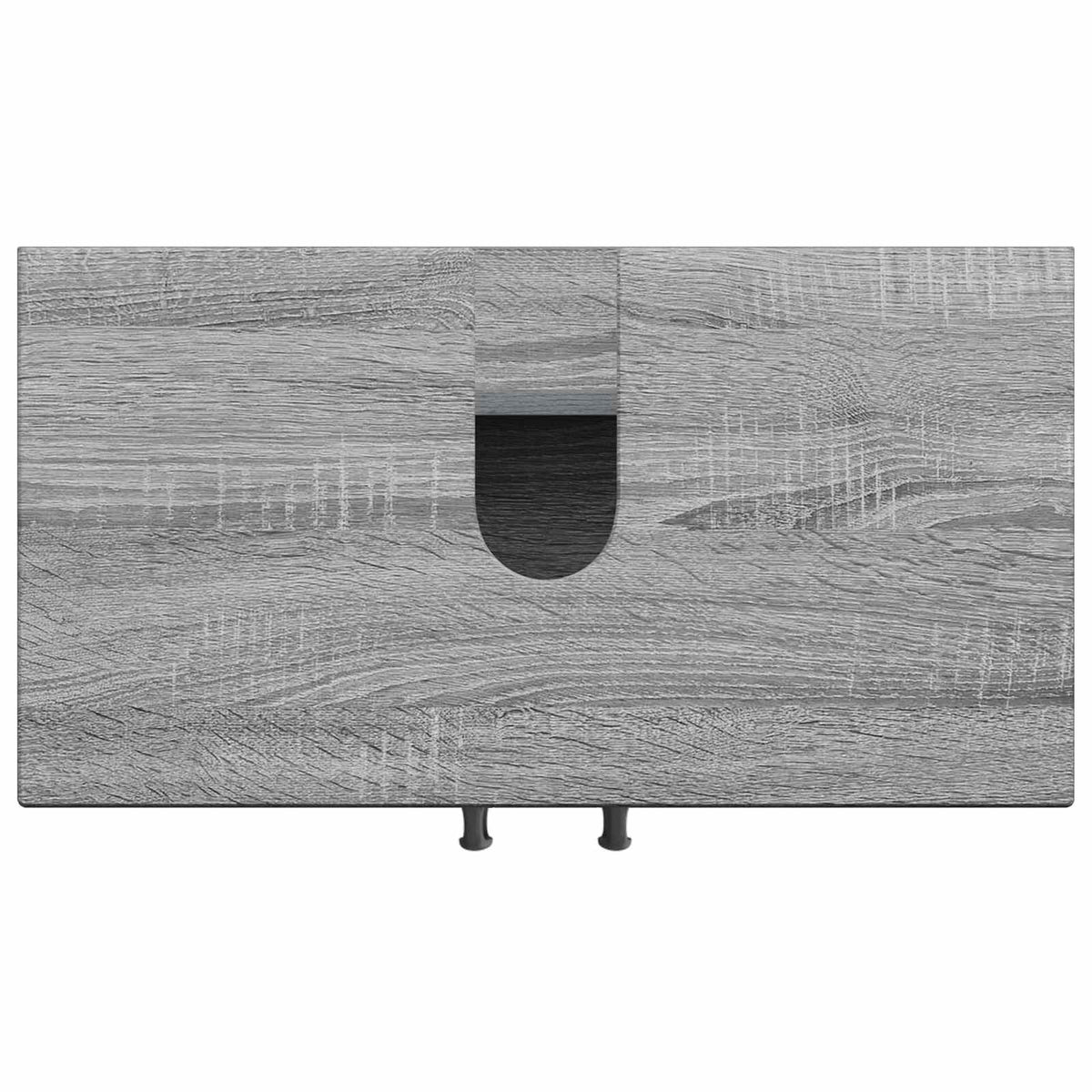 Bathroom Sink Cabinet HAARLEM Grey Sonoma 59.5 x 31.5x 59 cm