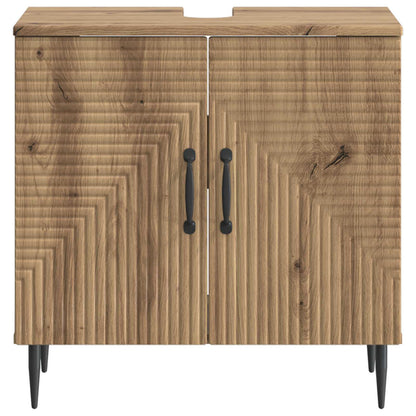 Bathroom Sink Cabinet HAARLEM Artisan Oak 59.5 x 31.5x 59 cm