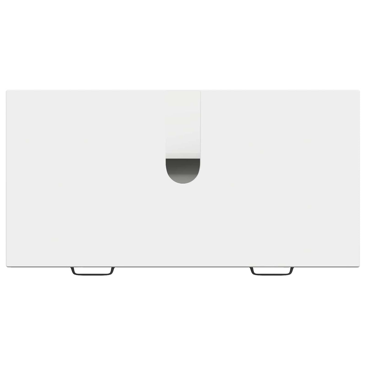 Bathroom Sink Cabinet HAARLEM White 82 x 41x 58.5 cm