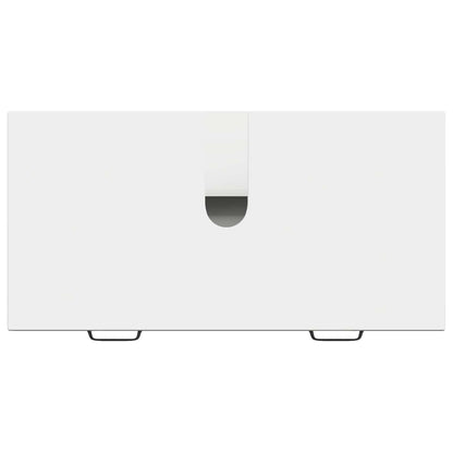 Bathroom Sink Cabinet HAARLEM White 82 x 41x 58.5 cm