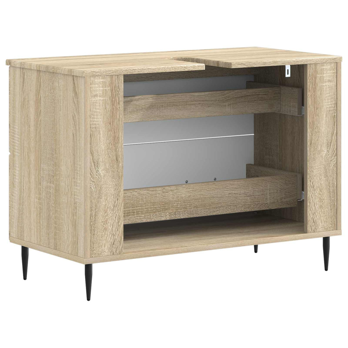 Bathroom Sink Cabinet HAARLEM Sonoma Oak 82 x 41x 58.5 cm