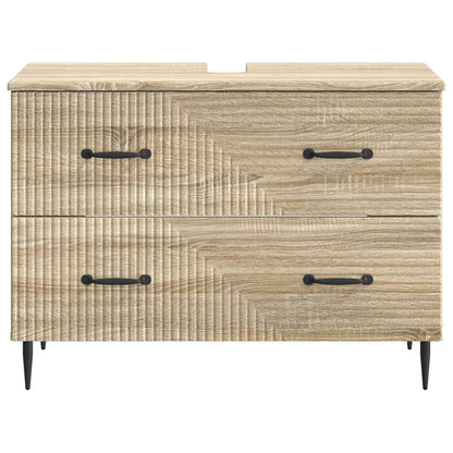 Bathroom Sink Cabinet HAARLEM Sonoma Oak 82 x 41x 58.5 cm