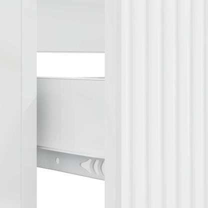 Bathroom Sink Cabinet HAARLEM High Gloss White 82 x 41x 58.5 cm