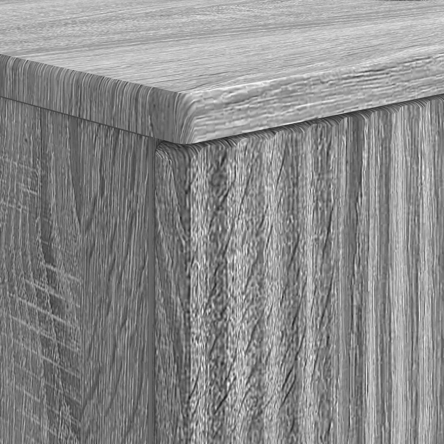 Bathroom Sink Cabinet HAARLEM Grey Sonoma 82 x 41x 58.5 cm