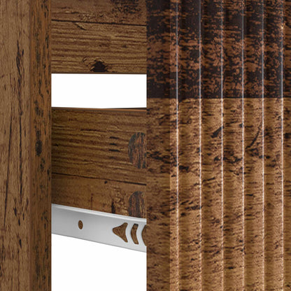 Bathroom Sink Cabinet HAARLEM Old Wood 82 x 41x 58.5 cm
