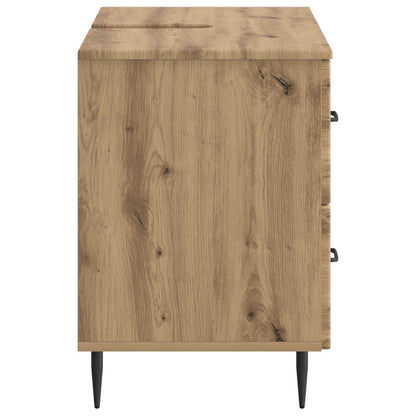 Bathroom Sink Cabinet HAARLEM Artisan Oak 82 x 41x 58.5 cm