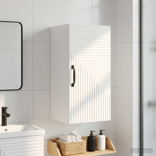Bathroom Wall Cabinet HAARLEM White 30 x 31 x 59 cm