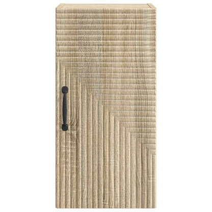 Bathroom Wall Cabinet HAARLEM Sonoma Oak 30 x 31 x 59 cm