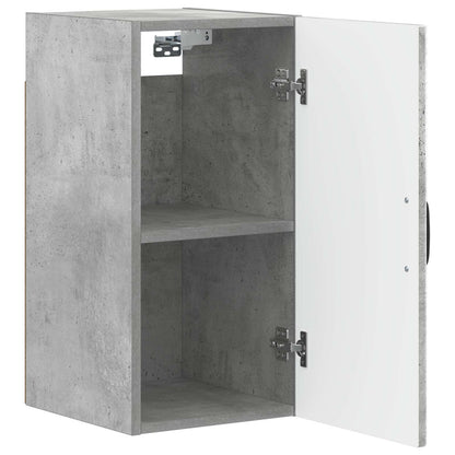 Bathroom Wall Cabinet HAARLEM Concrete Grey 30 x 31 x 59 cm