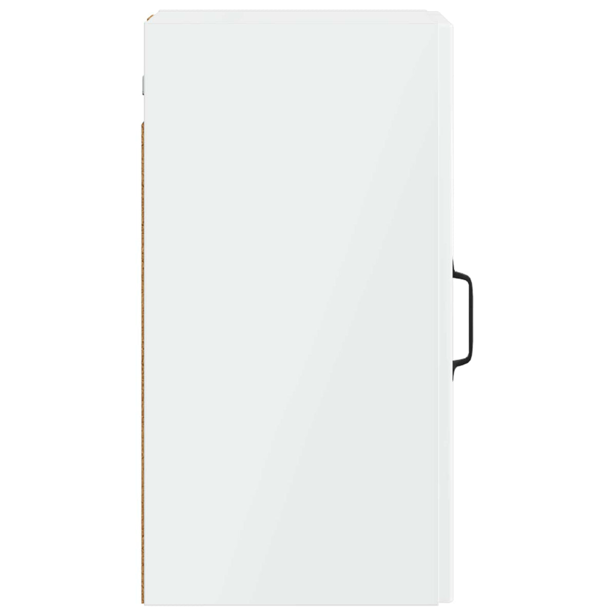 Bathroom Wall Cabinet HAARLEM High Gloss White 30 x 31 x 59 cm