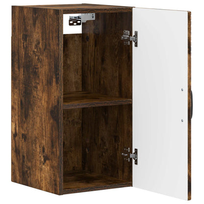 Bathroom Wall Cabinet HAARLEM Smoked Oak 30 x 31 x 59 cm