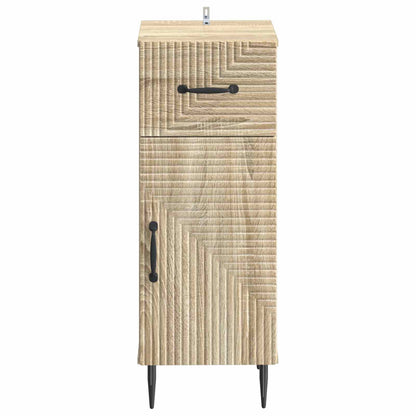Bathroom Storage Cainet HAARLEM Sonoma Oak 30 x 31 x 80 cm