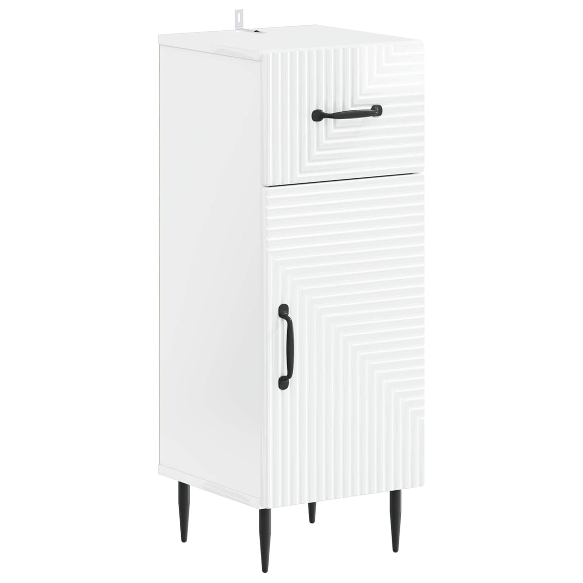 Bathroom Storage Cainet HAARLEM High Gloss White