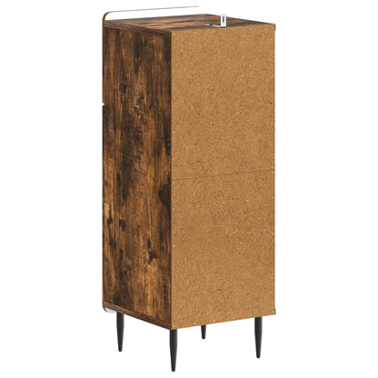 Bathroom Storage Cainet HAARLEM Smoked Oak 30 x 31 x 80 cm