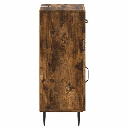 Bathroom Storage Cainet HAARLEM Smoked Oak 30 x 31 x 80 cm