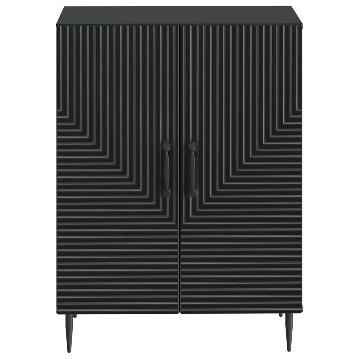 Bathroom Storage Cainet HAARLEM Black 59.5 x 31 x 80 cm