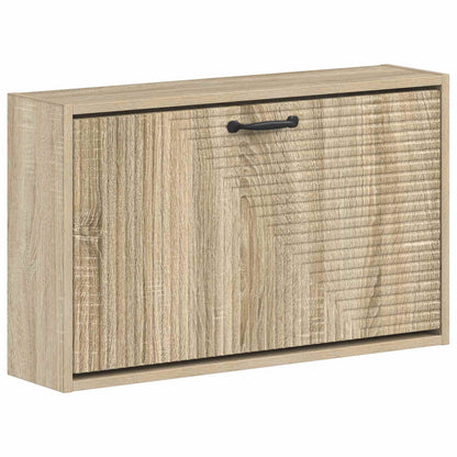 Wall-Mounted Shoe Cabinet HAARLEM 71 x 17 x 43 cm Sonoma Oak