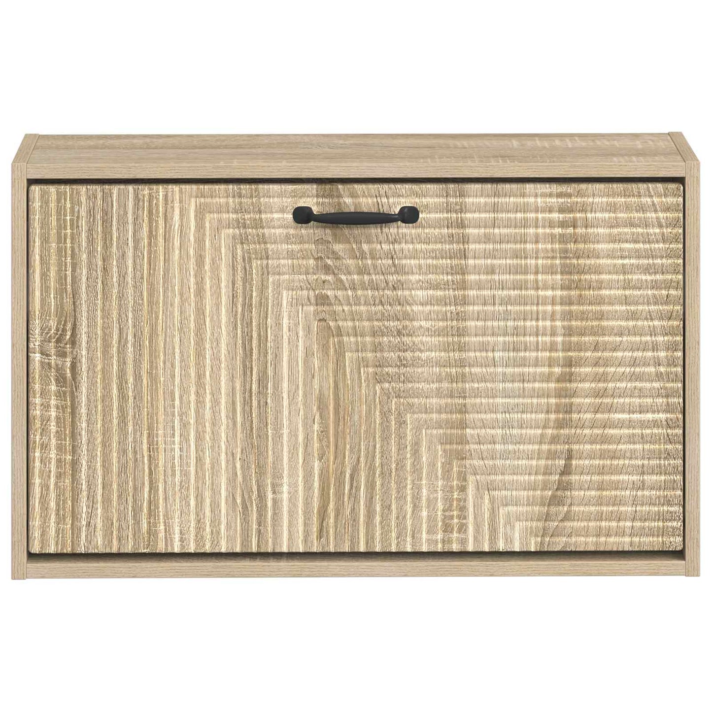 Wall-Mounted Shoe Cabinet HAARLEM 71 x 17 x 43 cm Sonoma Oak