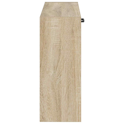 Wall-Mounted Shoe Cabinet HAARLEM 71 x 17 x 43 cm Sonoma Oak