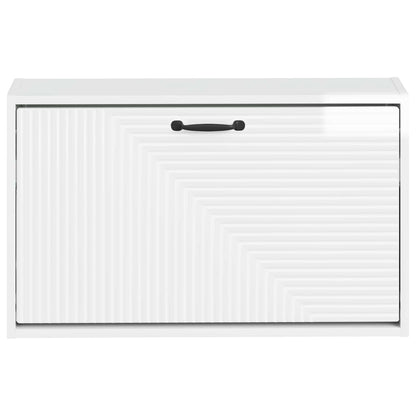 Wall-Mounted Shoe Cabinet HAARLEM 71 x 17 x 43 cm