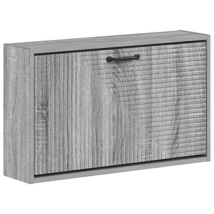 Wall-Mounted Shoe Cabinet HAARLEM 71 x 17 x 43 cm Grey Sonoma