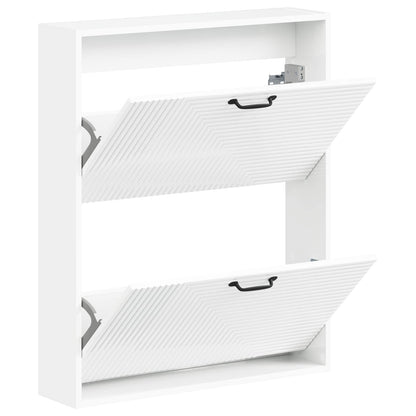 Wall-Mounted Shoe Cabinet HAARLEM 71 x 17 x 86 cm