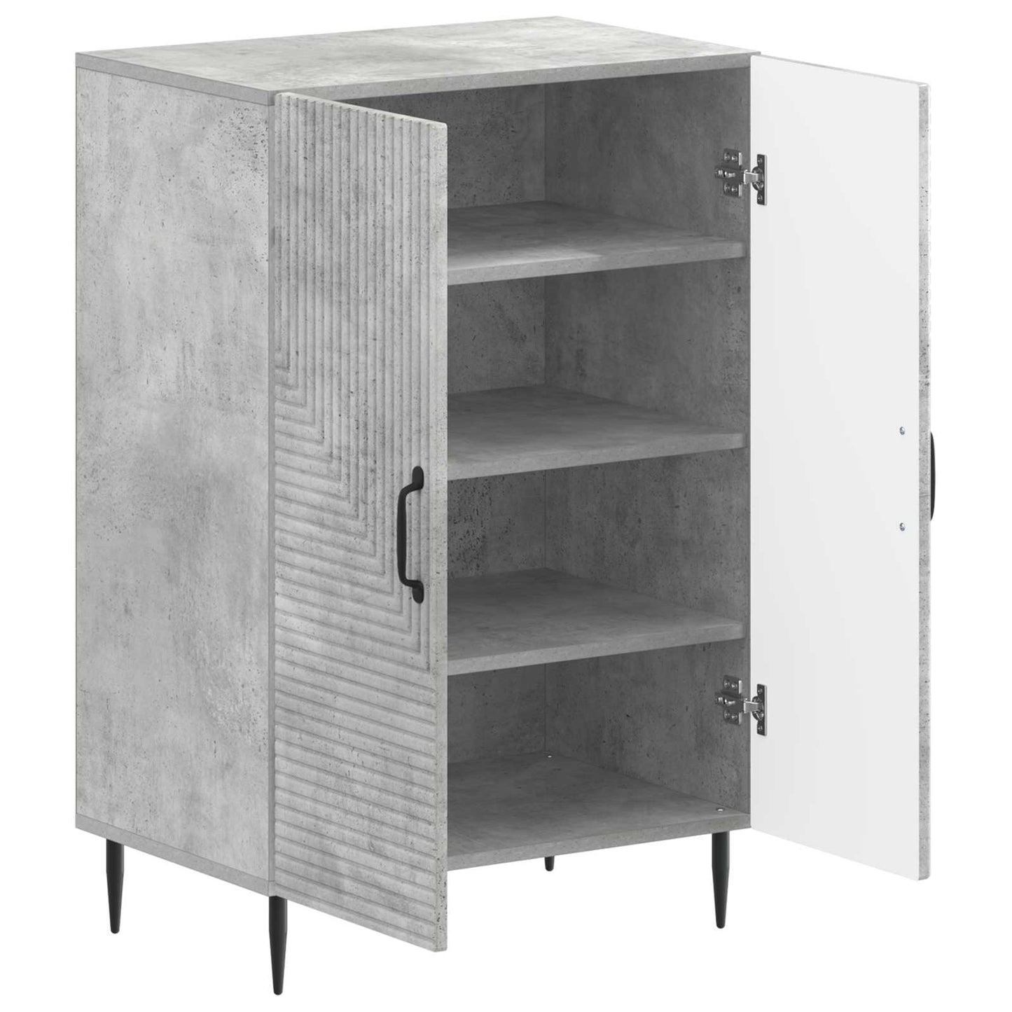 Shoe Cabinet HAARLEM 59.5 x 39.5 x 89.5 cm Engineered Wood
