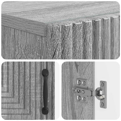Shoe Cabinet HAARLEM 59.5 x 39.5 x 89.5 cm Engineered Wood