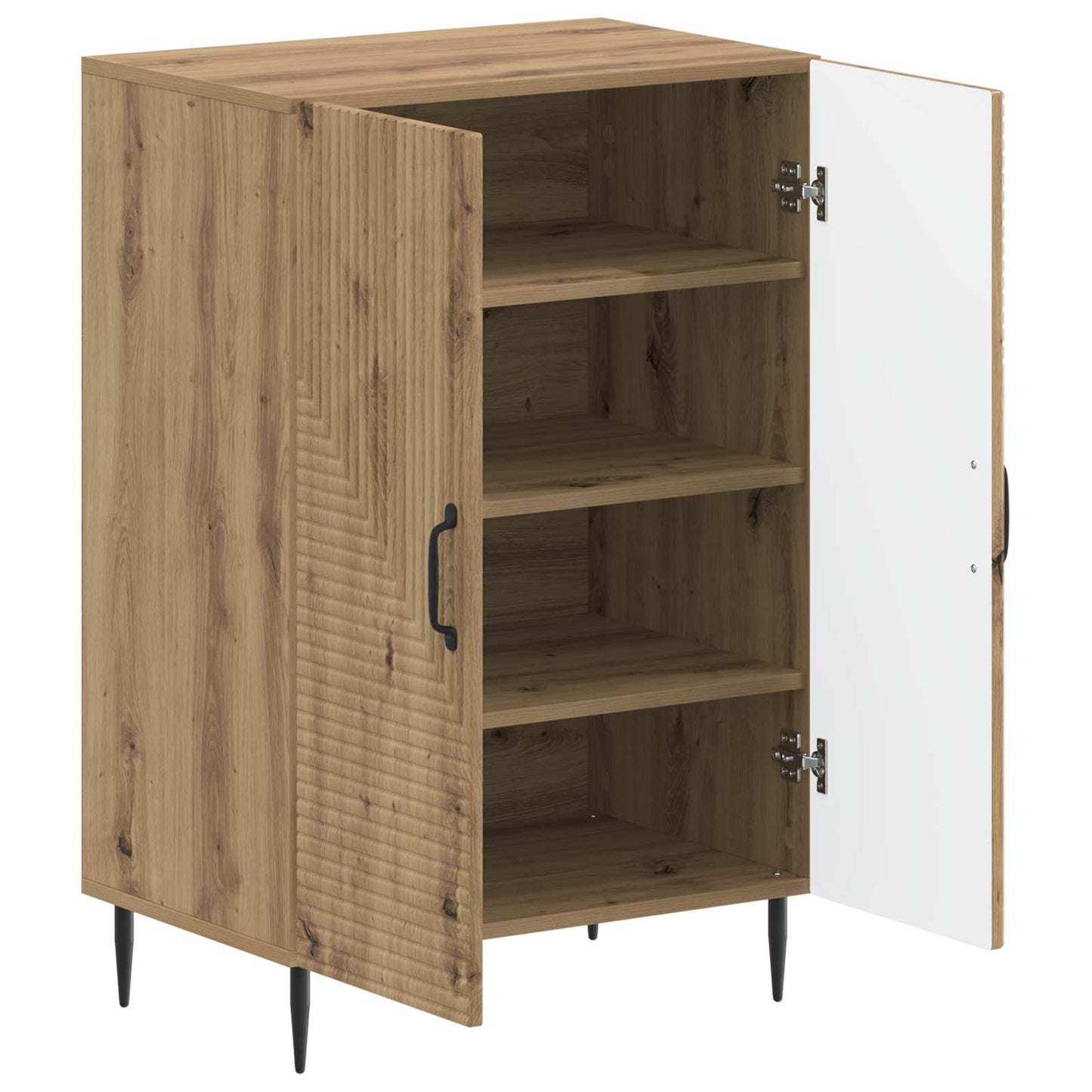 Shoe Cabinet HAARLEM 59.5 x 39.5 x 89.5 cm Engineered Wood