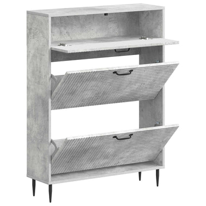 Shoe Cabinet HAARLEM 78 x 24 x 103 cm Engineered Wood