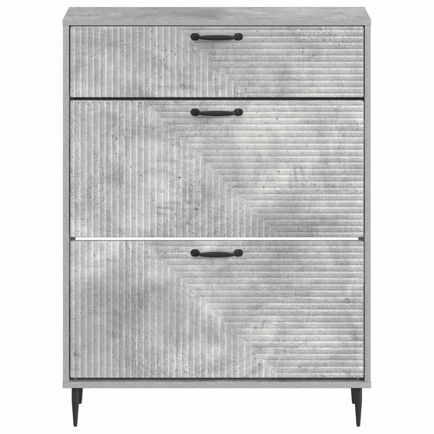 Shoe Cabinet HAARLEM 78 x 24 x 103 cm Engineered Wood